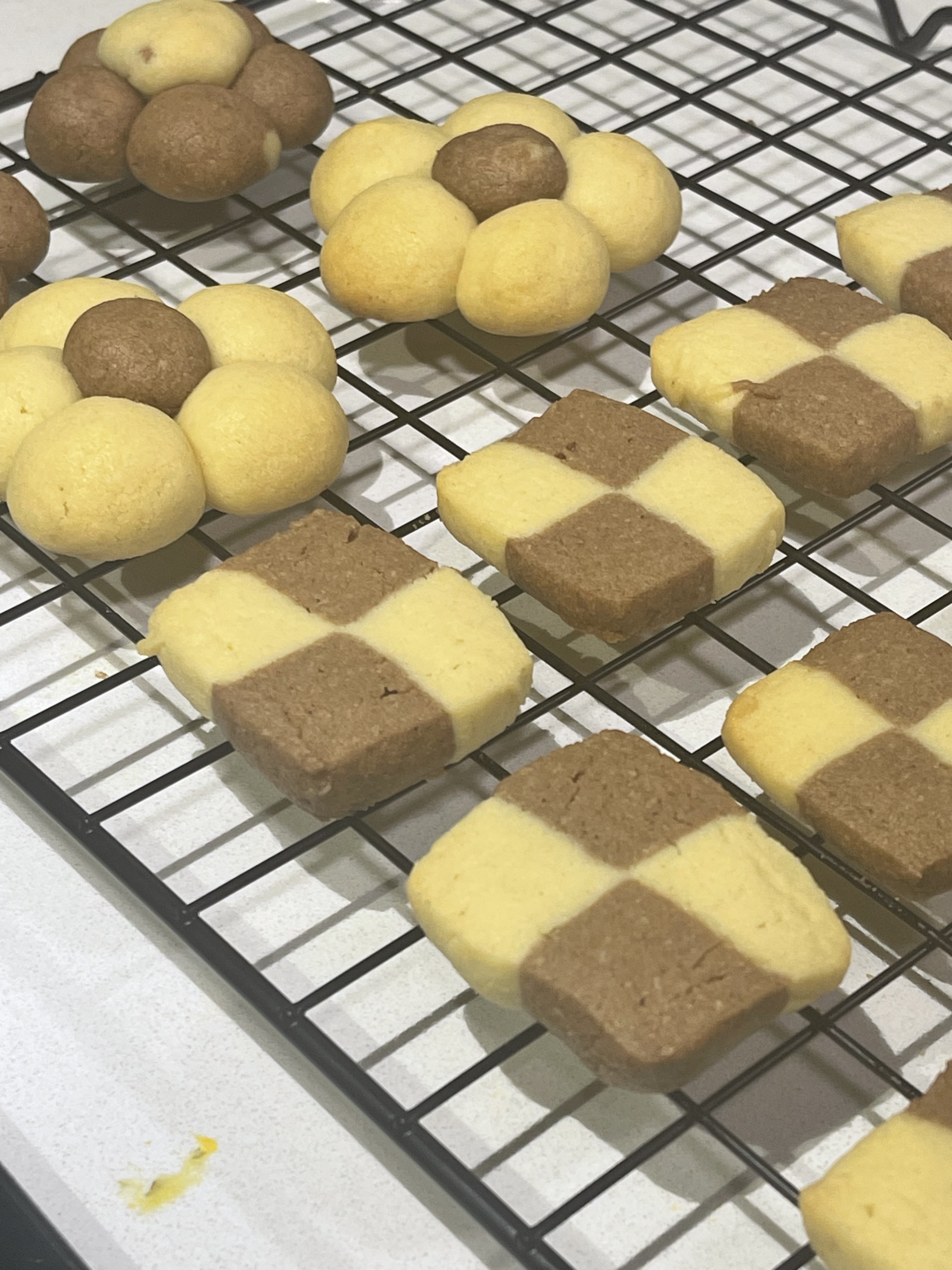 Galletas Cuadriculadas